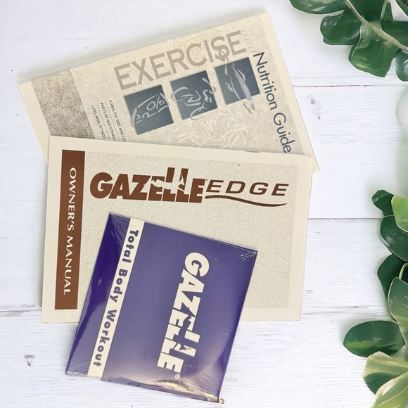 GazelleEdge Owner’s Manual, DVD, and Exercise & Nutrition Guide - Brand New! - Picture 7 of 8